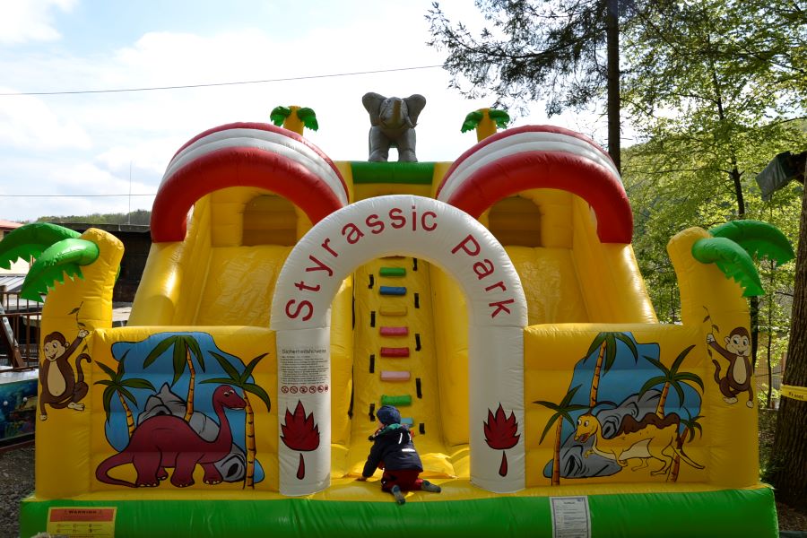 Image of Jungle bouncy castle