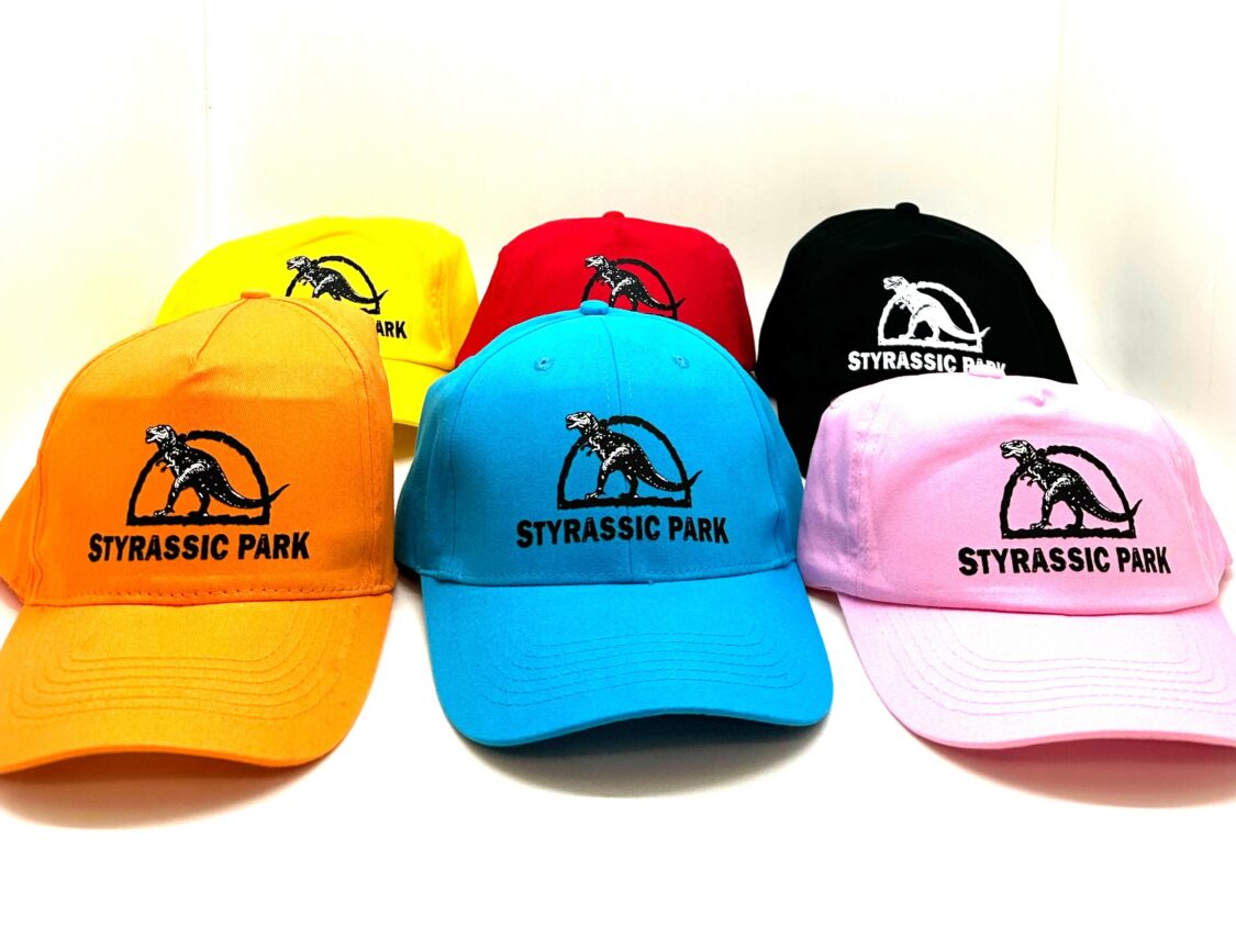 Image of Styrassic Park caps
