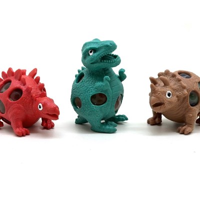 Image of squeeze dino balls with glitter balls