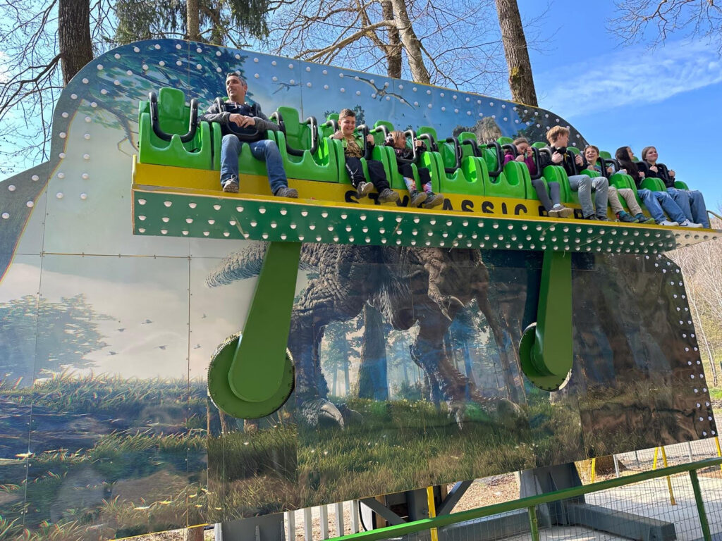 Image of crazy wave ride in styrassic park in bad gleichenberg