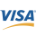 Image of VISA logo as payment method in Styrassic Park