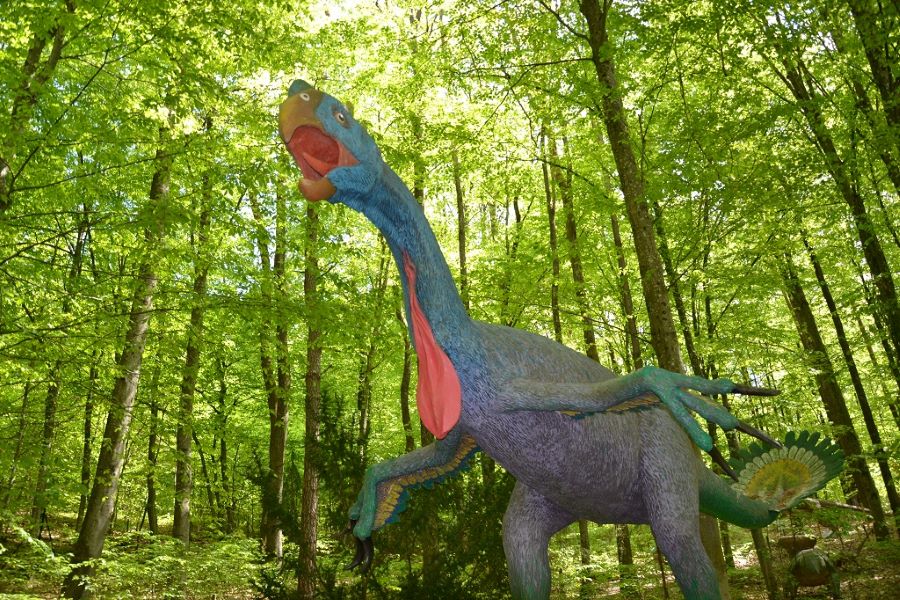 Bild vom Gigantoraptor im Styrassic Park