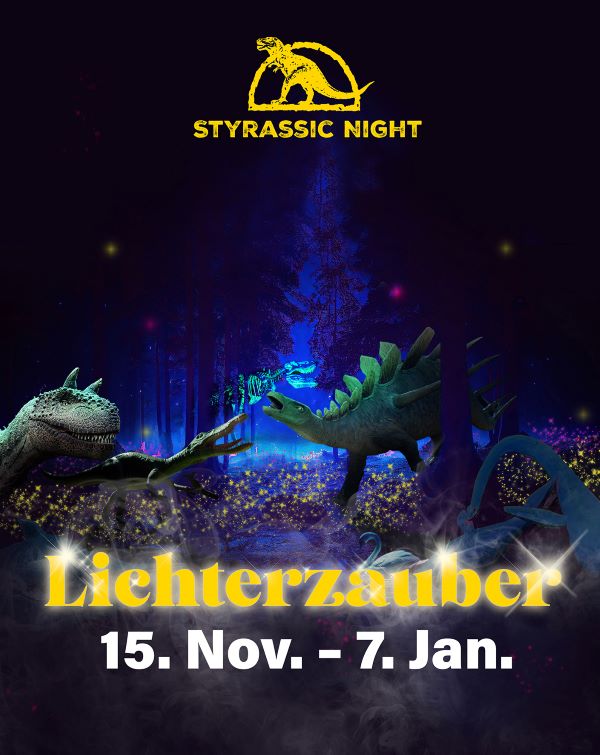 Styrassic Night Lichterzauber mit Datum