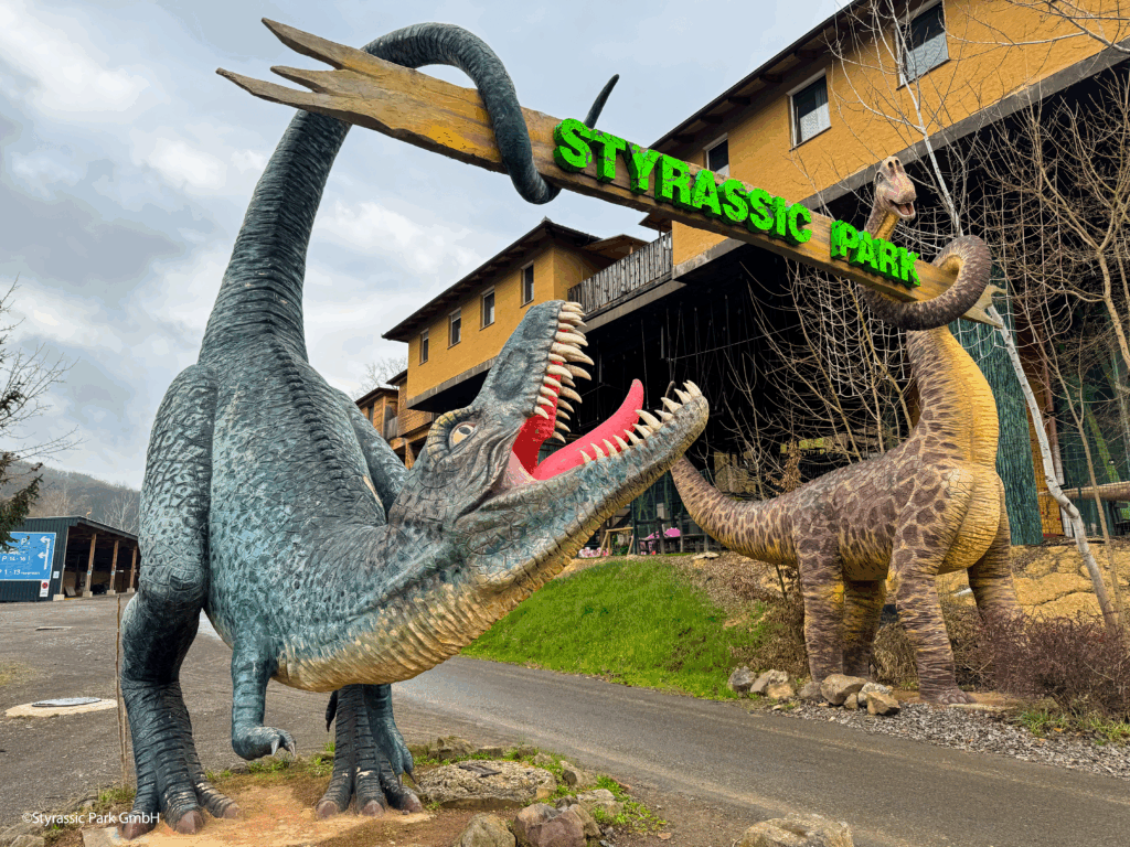 Bild vom Dinopark Eingang