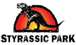 Bild von originalen Styrassic Park Logo